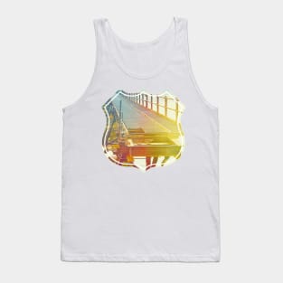 Rundown Railroad Bridge in Richmond Tank Top